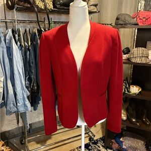 Dalia Collection Vibrant Red Blazer
